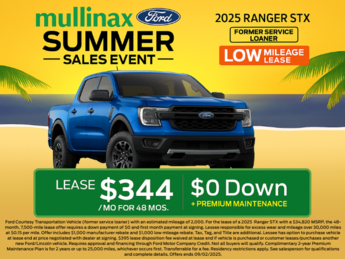 2025 Ford Ranger STX Automatic 4 Door Truck RWD EcoBoost 2.3L I4 GTDi DOHC Turbocharged VCT Engine