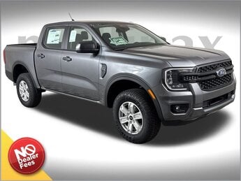 2025 Gray Ford Ranger STX Automatic RWD 4 Door EcoBoost 2.3L I4 GTDi DOHC Turbocharged VCT Engine Truck