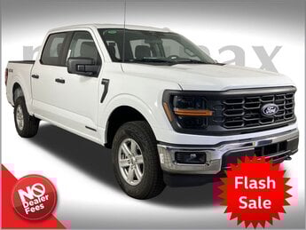 2025 Oxford White Ford F-150 XL 4 Door 3.5L PowerBoost Full-Hybrid V6 Engine Truck Automatic 4X4