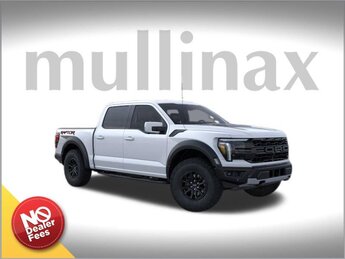 2025 Space White Metallic Ford F-150 Raptor 4 Door 4X4 Truck 3.5L V6 EcoBoost Engine