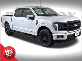 2025 Space White Metallic Ford F-150 Lariat Truck 4X4 Automatic