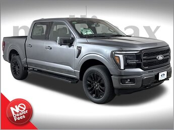 2025 Carbonized Gray Metallic Ford F-150 Lariat 4X4 3.5L PowerBoost Full-Hybrid V6 Engine 4 Door