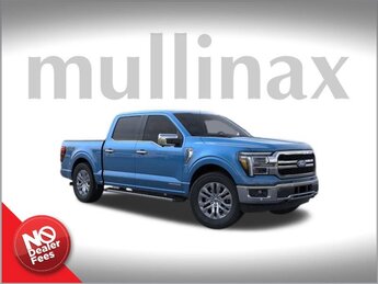2025 Blue Metallic Ford F-150 Lariat Automatic 4 Door 3.5L PowerBoost Full-Hybrid V6 Engine