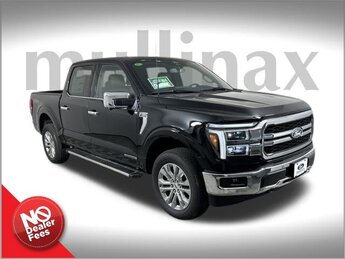 2025 Agate Black Metallic Ford F-150 Lariat 4 Door Automatic 4X4 3.5L PowerBoost Full-Hybrid V6 Engine