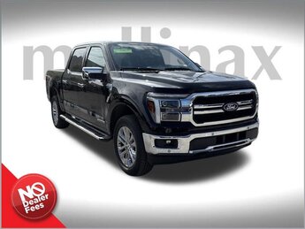 2025 Agate Black Metallic Ford F-150 Lariat 4 Door 4X4 Automatic 3.5L PowerBoost Full-Hybrid V6 Engine