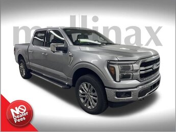 2025 ICONIC SILVER Ford F-150 Lariat 3.5L PowerBoost Full-Hybrid V6 Engine 4X4 Truck Automatic