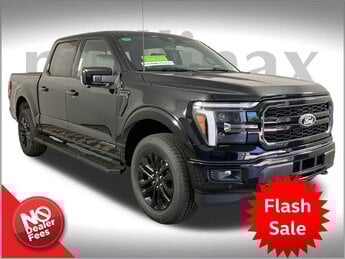 2025 Agate Black Metallic Ford F-150 Lariat 4X4 4 Door Automatic Truck 3.5L PowerBoost Full-Hybrid V6 Engine