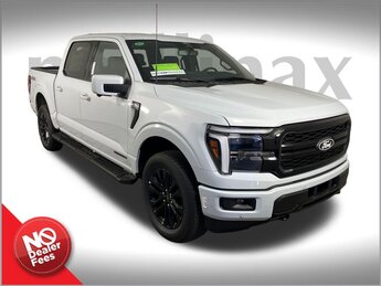 2025 Space White Metallic Ford F-150 Lariat 4X4 4 Door Automatic