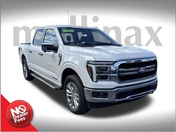 2025 White Metallic Ford F-150 Lariat Truck Automatic 4 Door