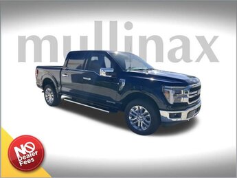 2025 Antimatter Blue Metallic Ford F-150 Lariat Truck 3.5L PowerBoost Full-Hybrid V6 Engine 4 Door Automatic 4X4