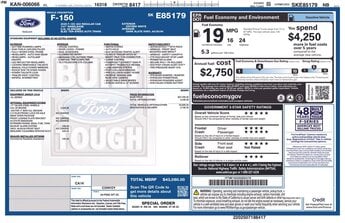 2025 Ford F-150 XL Automatic RWD 5.0L V8 Engine Truck