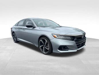 2021 Silver Honda Accord Sport 2.0T Automatic Car 4 Door FWD