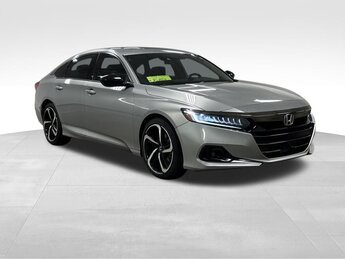 2021 Silver Honda Accord Sport 2.0T FWD 4 Door Car