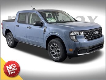 2025 Azure Gray Metallic Tri-Coat Ford Maverick XLT Automatic (CVT) 4 Door Truck FWD