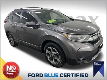 2018 Modern Steel Metallic Honda CR-V EX-L SUV 4 Door FWD 1.5L I4 DOHC 16V Engine Automatic (CVT)