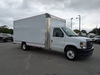 2024 Ford E-350 DRW 16' BOX VAN w/Ramp, Pwr Grp, Driver Assist-Safety Pkg, & Bluetooth Radio Specialty Vehicle Cutaway RWD Automatic 2 Door Regular Unleaded V-8 7.3 L/445 Engine