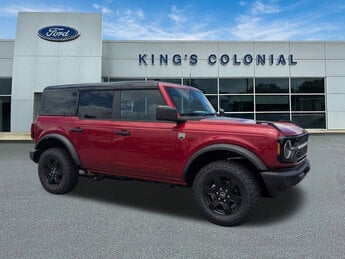 2025 Ruby Red Metallic Tinted Clearcoat Ford Bronco Big Bend Hard Top SUV Automatic 4 Door 4X4