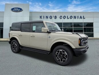 2025 Ford Bronco Outer Banks 4X4 4 Door Twin Turbo Regular Unleaded V-6 2.7 L/164 Engine Automatic