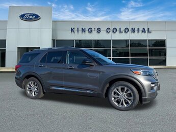 2023 Carbonized Gray Metallic Ford Explorer Limited w/Leather Quad Seats, 360 Camera, Navigation, & 3rd Row Automatic RWD 4 Door Intercooled Turbo Premium Unleaded I-4 2.3 L/140 Engine