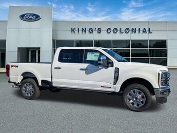 2025 Star White Metallic Tri-Coat Ford Super Duty F-250 SRW Crew Cab 4x4 Lariat High Output Diesel Intercooled Turbo Diesel V-8 6.7 L/406 Engine 4X4 Automatic Truck 4 Door