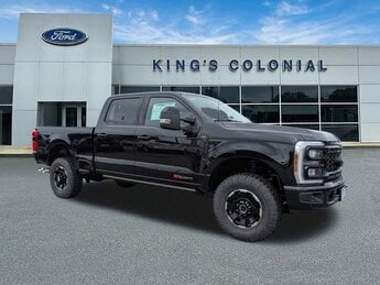 2025 Agate Black Metallic Ford Super Duty F-250 SRW TREMOR Crew Cab 4x4 Lariat High Output Diesel FX4 4X4 Automatic Intercooled Turbo Diesel V-8 6.7 L/406 Engine 4 Door Truck