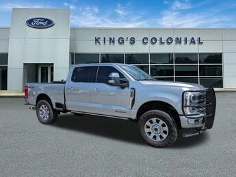 2024 Iconic Silver Metallic Ford Super Duty F-350 SRW Crew Cab 4x4 Platinum High Output Diesel w/12 Screen, 360 Camera, & Pwr Boards Intercooled Turbo Diesel V-8 6.7 L/406 Engine Truck Automatic 4X4 4 Door