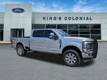 2024 Iconic Silver Metallic Ford Super Duty F-350 SRW Crew Cab 4x4 Platinum High Output Diesel w/12 Screen, 360 Camera, & Pwr Boards Intercooled Turbo Diesel V-8 6.7 L/406 Engine Truck Automatic 4X4 4 Door
