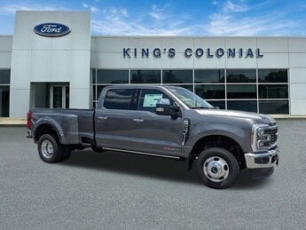 2025 Carbonized Gray Metallic Ford Super Duty F-350 DRW 4x4 Crew Cab Lariat High Output Diesel Truck Intercooled Turbo Diesel V-8 6.7 L/406 Engine 4X4