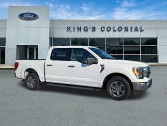 2021 Ford F-150 Crew Cab XLT 3.5 Eco Boost Chrome Pkg w/Capt Chairs, 360 Camera, & Navigation Regular Unleaded V6 3.5 L EcoBoost Engine 4 Door RWD Truck Automatic