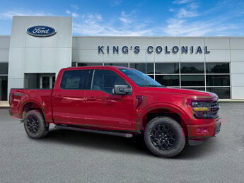 2025 Rapid Red Metallic Tinted Clearcoat Ford F-150 Crew Cab 4x4 XLT Automatic Truck 4 Door