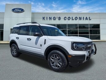2025 Oxford White Ford Bronco Sport Big Bend Intercooled Turbo Regular Unleaded I-3 1.5 L/91 Engine SUV 4 Door