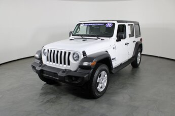 2022 Jeep Wrangler Unlimited Sport S 3.6L V6 24V VVT Engine 4X4 4 Door Automatic SUV