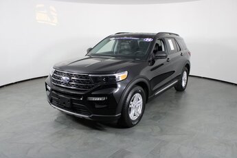 2024 Agate Black Metallic Ford Explorer XLT Automatic 2.3L EcoBoost I-4 Engine SUV
