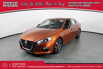 2021 Sunset Drift Chromaflair Nissan Altima 2.0 SR Automatic (CVT) 4 Door Sedan 2.0L I4 PDI Turbocharged DOHC 16V LEV3-ULEV70 236hp Engine FWD