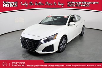 2023 Pearl White Tricoat Nissan Altima 2.5 SV Sedan Automatic (CVT) 2.5L 4-Cylinder DOHC 16V Engine FWD