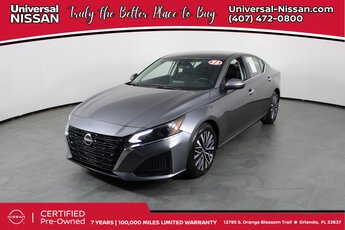 2023 Gun Metallic Nissan Altima 2.5 SV Automatic (CVT) FWD 2.5L 4-Cylinder DOHC 16V Engine Sedan 4 Door
