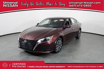 2023 Garnet Pearl Metallic Nissan Altima 2.5 SV 2.5L 4-Cylinder DOHC 16V Engine 4 Door Automatic (CVT)