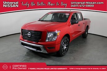 2022 Nissan Titan SV Truck 5.6L V8 DOHC 32V 400hp Engine Automatic