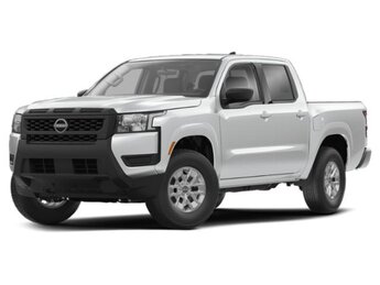 2025 Glacier White Nissan Frontier S 4 Door Automatic Truck