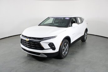 2024 Summit White Chevrolet Blazer LT 2.0L Turbocharged Engine 4 Door SUV