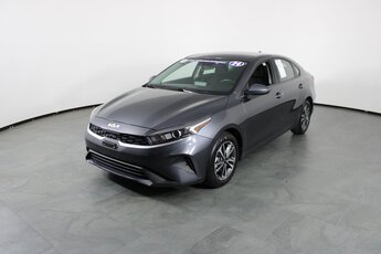 2024 Gravity Gray Kia Forte LXS FWD Automatic (CVT) Sedan 4 Door 2.0L I4 MPI Engine