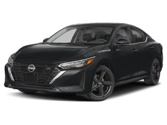 2025 Super Black Nissan Sentra SR 4 Door Automatic (CVT) 2.0L I4 DOHC Engine