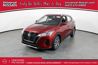 2023 Scarlet Ember Tintcoat Nissan Kicks SV Automatic (CVT) FWD 4 Door SUV