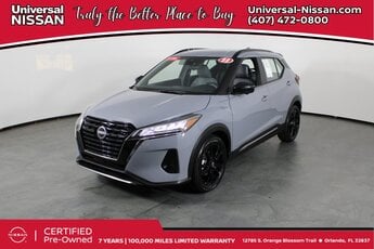 2023 Nissan Kicks SR 1.6L 4-Cylinder DOHC 16V Engine SUV FWD 4 Door Automatic (CVT)