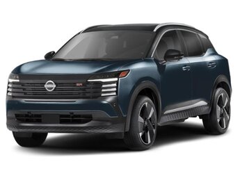 2025 Arctic Ice Blue Metallic/Super Black Nissan Kicks SR FWD 4 Door Automatic (CVT) 2.0L DOHC Engine SUV
