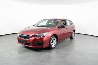 2018 Crimson Red Pearl Subaru Impreza 2.0i Automatic (CVT) 2.0L 4-Cylinder DOHC 16V Engine Crossover