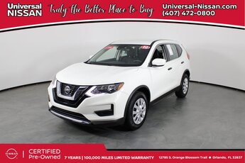 2020 Glacier White Nissan Rogue S SUV 2.5L I4 DOHC 16V Engine Automatic (CVT) FWD