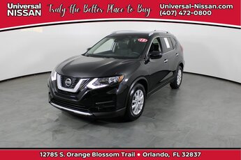 2019 Magnetic Black Pearl Nissan Rogue SV 2.5L I4 DOHC 16V Engine SUV FWD Automatic (CVT)