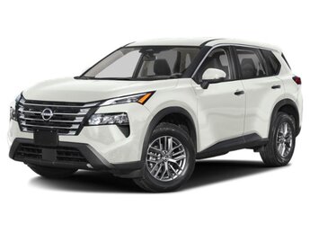 2025 Everest White Pearl Nissan Rogue S 4 Door SUV FWD