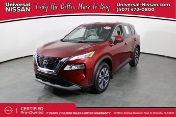 2022 Scarlet Ember Tintcoat Nissan Rogue SV 4 Door Automatic (CVT) FWD SUV